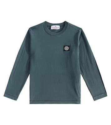 Camiseta de jersey de algodón | Stone Island Junior