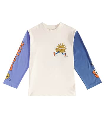 Camiseta de jersey de algodón estampada | Stella McCartney Kids
