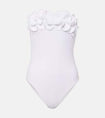Costume intero Tess con applicazioni floreali | Karla Colletto