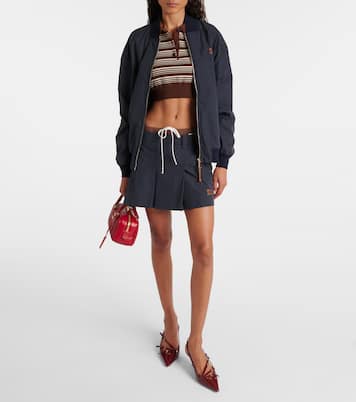 Escarpins 55 en cuir verni | Miu Miu