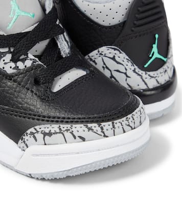 Baby Air Jordan 3 Retro leather sneakers | Nike Kids