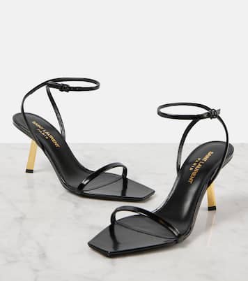 Sandales Lee 75 en cuir | Saint Laurent