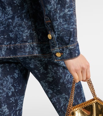 Veste imprimée en jean | Ganni