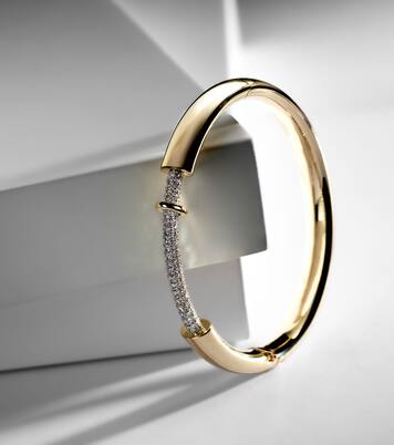 Bracciale Endless in oro 14kt con diamanti | Rainbow K