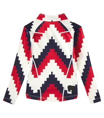 Top in jersey con mezza zip | Perfect Moment Kids