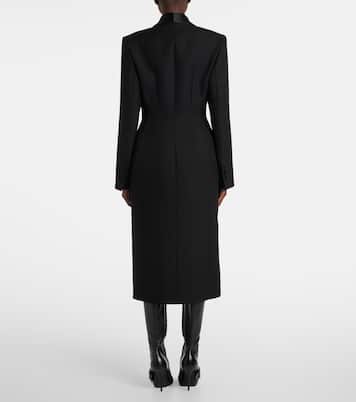 Abito midi in lana | Wardrobe.NYC