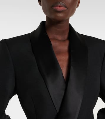 Abito midi in lana | Wardrobe.NYC