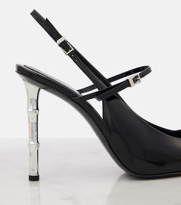 Escarpins slingback en cuir verni | Gucci