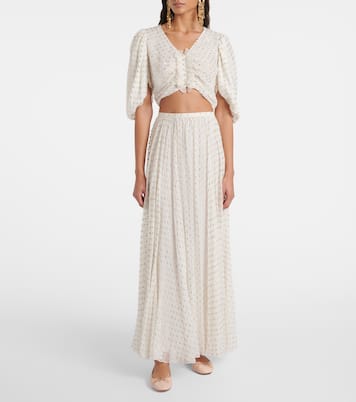 Iris leather ballet flats | Chloé