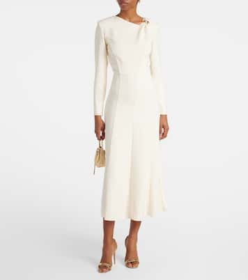 Abito da cocktail in crêpe di raso | Roland Mouret