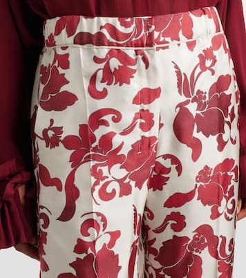 Leda printed silk wide-leg pants | 'S Max Mara