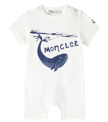 Baby - Tutina in misto cotone | Moncler Enfant