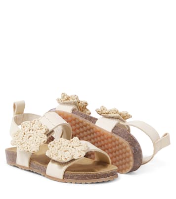 Sandali in pelle con applicazioni | PèPè