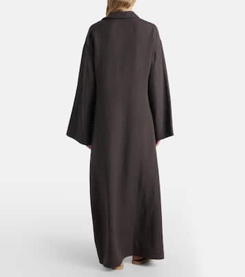 Kaftan Millen aus Seide und Leinen | The Row