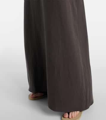 Kaftan Millen aus Seide und Leinen | The Row