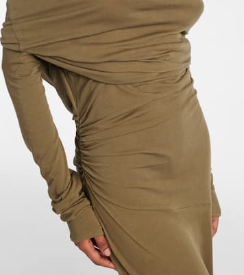 Maxikleid Bound aus einem Baumwollgemisch | Entire Studios