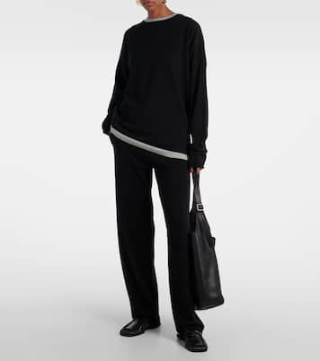Pullover N°347 Aries in cotone e cashmere | Extreme Cashmere