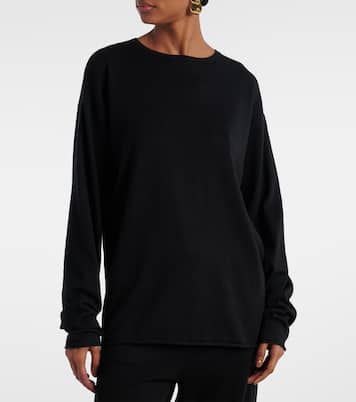 Pullover N°347 Aries in cotone e cashmere | Extreme Cashmere