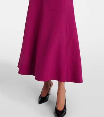 Vestido camisero de crepé con cinturón | Roland Mouret