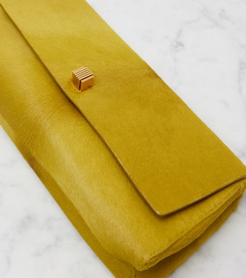 Audrey calf hair clutch | Khaite
