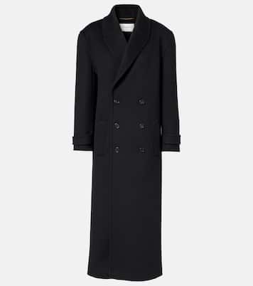 Double-breasted wool coat | Saint Laurent