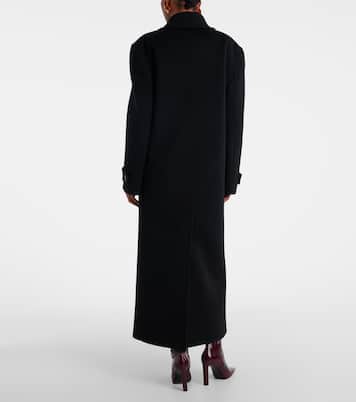 Double-breasted wool coat | Saint Laurent