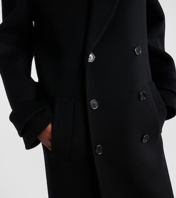 Double-breasted wool coat | Saint Laurent