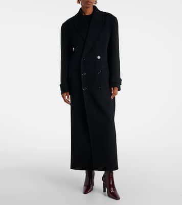 Double-breasted wool coat | Saint Laurent