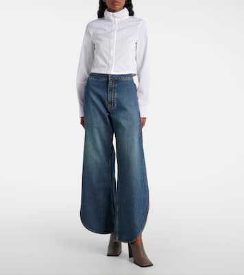 Mid-Rise Barrel Jeans Petal | Alaïa