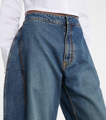 Mid-Rise Barrel Jeans Petal | Alaïa
