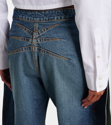 Mid-Rise Barrel Jeans Petal | Alaïa
