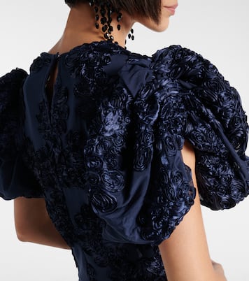 Floral-appliqué top | Rotate