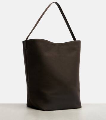 N/S Park Large canvas and leather tote bag | The Row