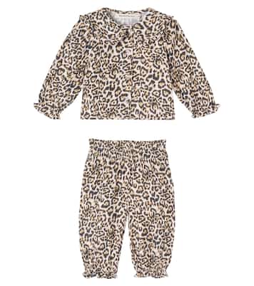 Baby Nelia cotton blouse and pants set | The New Society