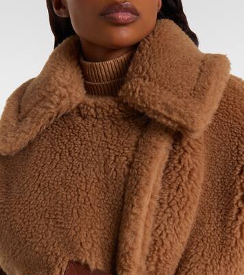 Cape Newbab en laine de chameau et soie | Max Mara