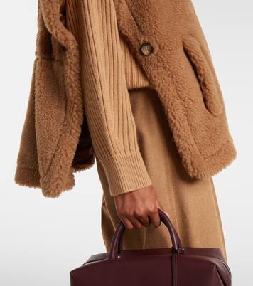 Cape Newbab en laine de chameau et soie | Max Mara
