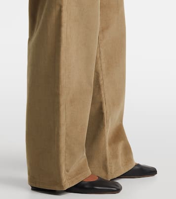 Cotton corduroy wide-leg pants | Róhe