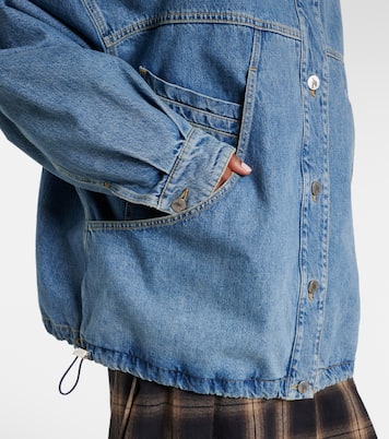 Bomber oversize di jeans | The Attico