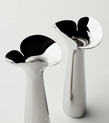 Bloom Botanica set of 2 candle holders by Helle Damkjær | Georg Jensen