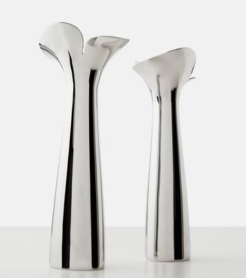 Bloom Botanica set of 2 candle holders by Helle Damkjær | Georg Jensen