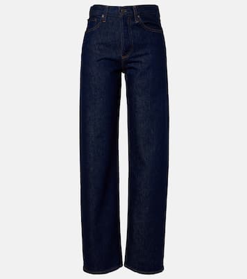 Mid-Rise Wide-Leg Jeans Arc | Agolde