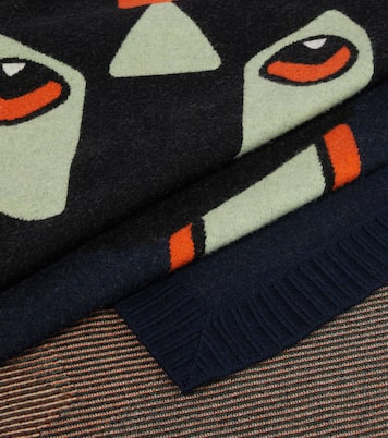 x Louis Wain wool blanket | Loewe