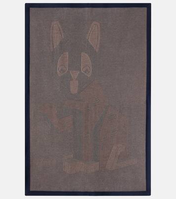 x Louis Wain wool blanket | Loewe