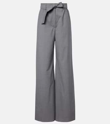 Weite Hose Salpa aus Schurwolle | Max Mara