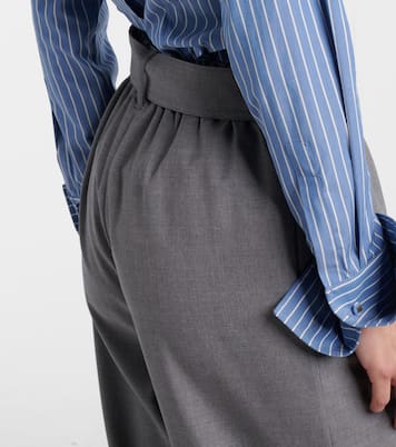 Weite Hose Salpa aus Schurwolle | Max Mara