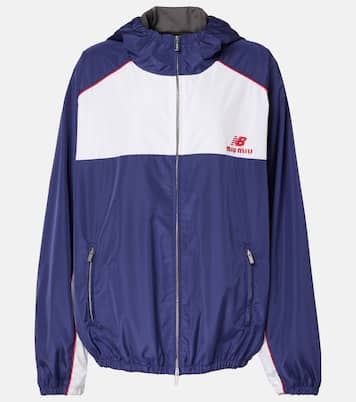 x New Balance poplin track jacket | Miu Miu