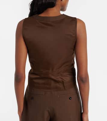 Paneled vest | Sacai