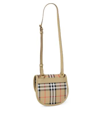 Tasche Burberry Check mit Leder | Burberry Kids