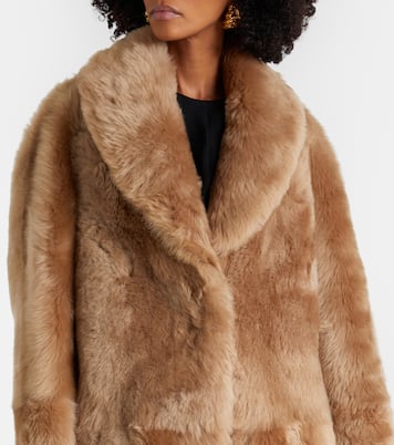 Anaïs shearling coat | Nour Hammour