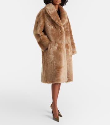 Anaïs shearling coat | Nour Hammour